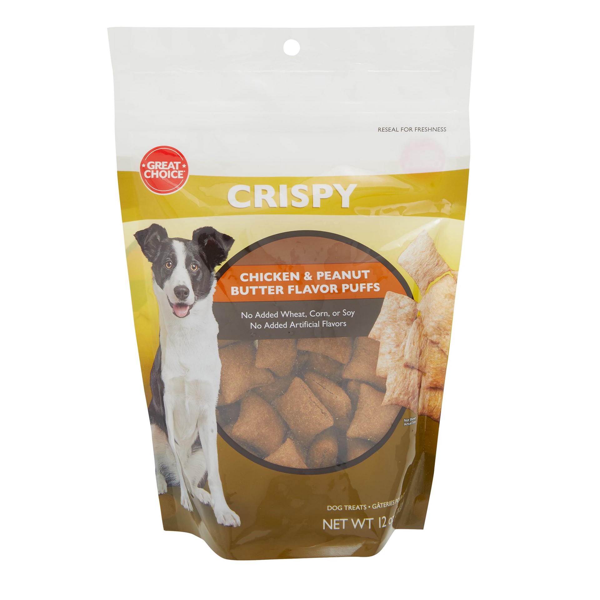 Grreat Choice Great Choice Puffs All Life Stage Dog Treats - Chicken ...