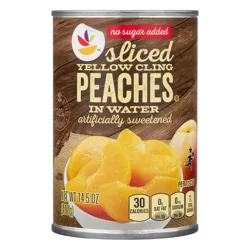 Giant No Sugar Added Sliced Peaches in Artificially Sweetened Water