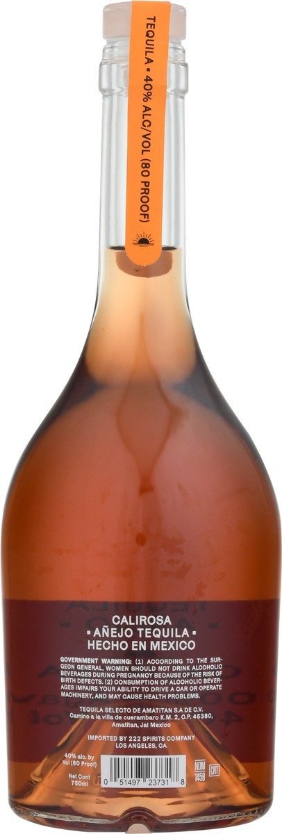 slide 9 of 11, Calirosa Anejo Tequila, 750 ml