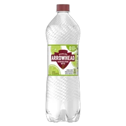 Arrowhead Sparkling Arrowhead Spring Water Mountain Sparkling Zesty Lime- 33.8 fl oz