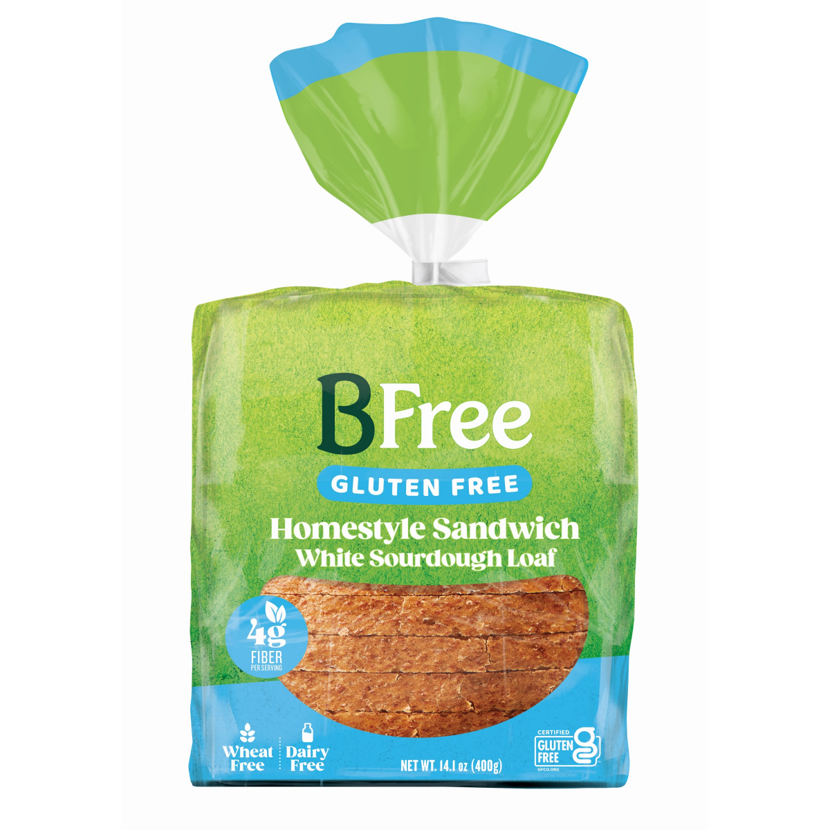 slide 1 of 1, BFree Sourdough White Homestyle Loaf, Gluten Free, 14.1 oz, 14.1 oz