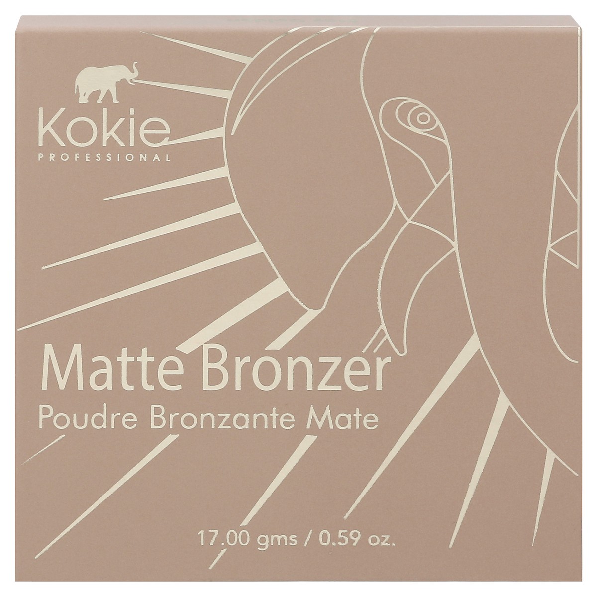 slide 1 of 13, Kokie Stay Golden BZ996 Matte Bronzer 0.59 oz, 0.59 oz