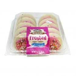 First Street Pink Frosted Cookies