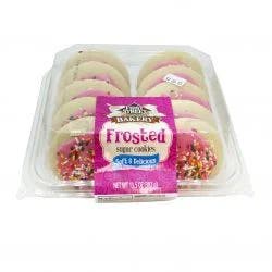 First Street Pink Frosted Cookies