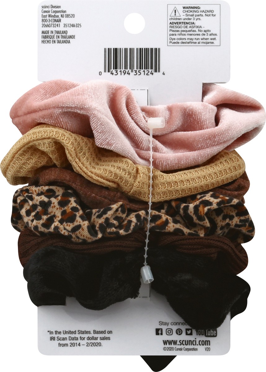 slide 5 of 9, scünci Scrunchies 6 ea, 6 ct