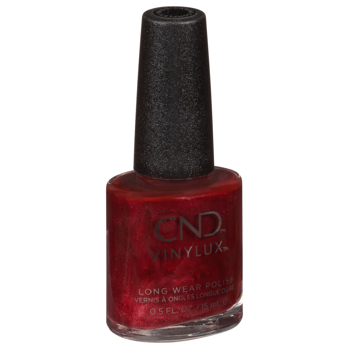 slide 2 of 9, CND Vinylux Red Baroness Polish 0.5 fl oz Bottle, 0.5 oz