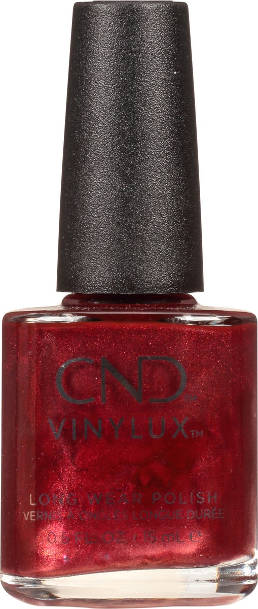 slide 6 of 9, CND Vinylux Red Baroness Polish 0.5 fl oz Bottle, 0.5 oz