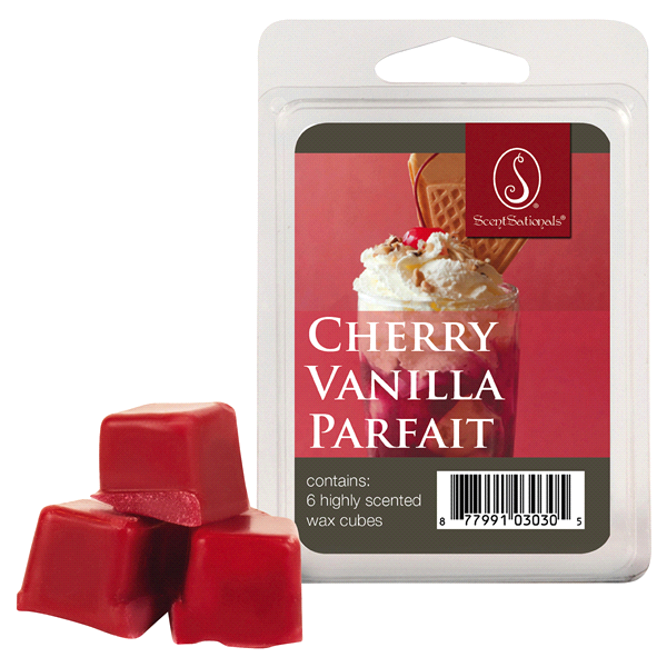 slide 1 of 1, ScentSationals Wax Cube Cherry Vanilla Parfait, 2 oz