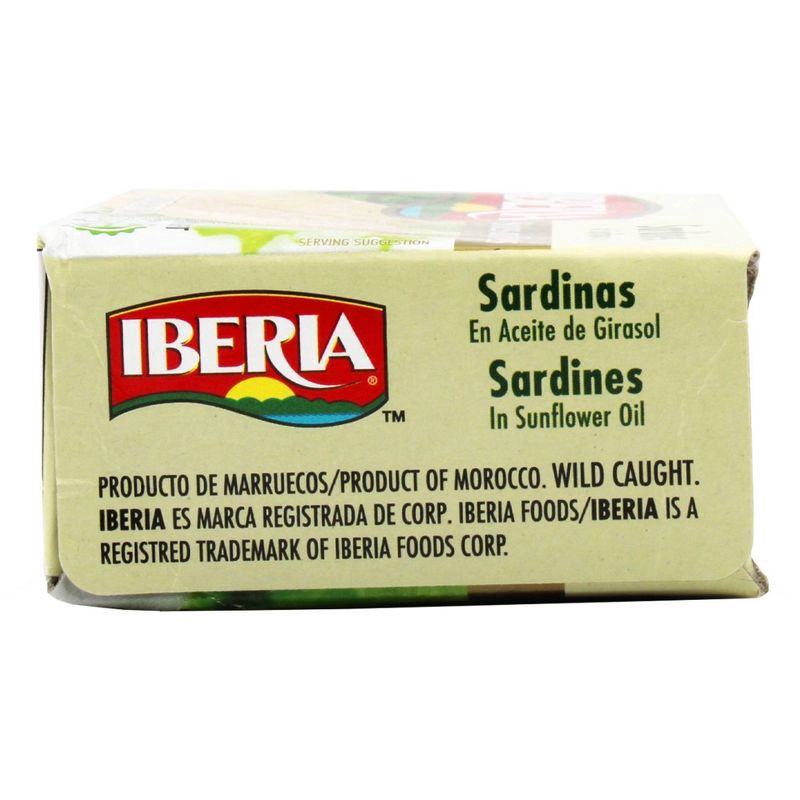 slide 4 of 4, Iberia Sardines in Oil, 4.3 oz