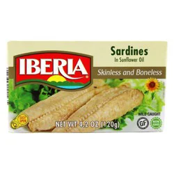 Iberia Sardines in Vegetable Oil - 4.2 oz