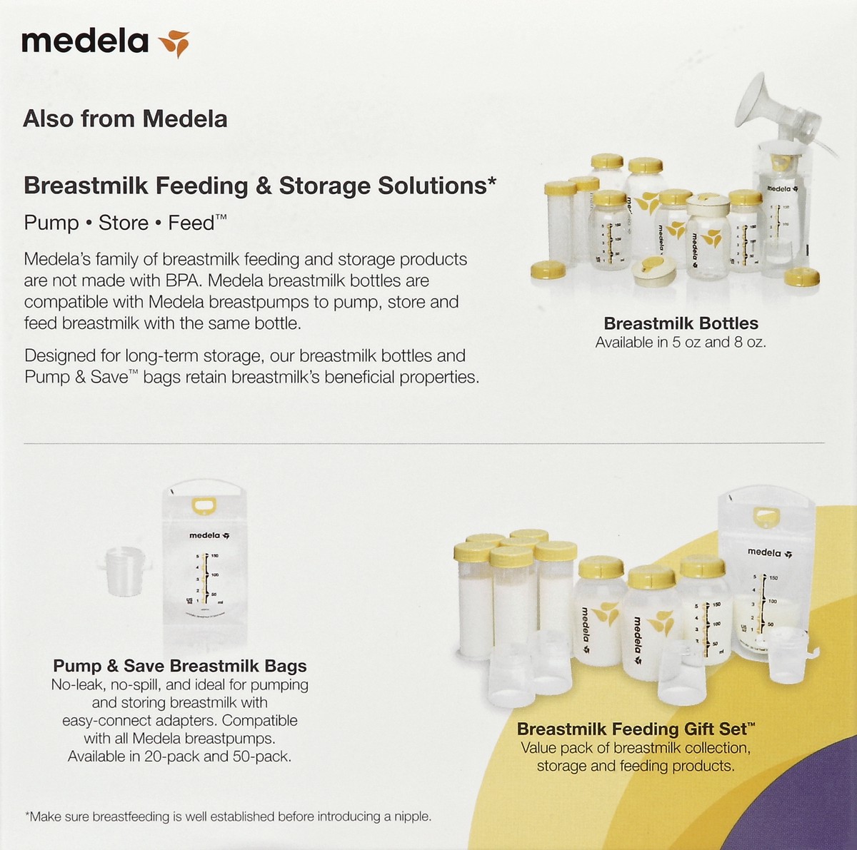 slide 2 of 4, Medela Bottles & Lids 12 ea, 12 ct