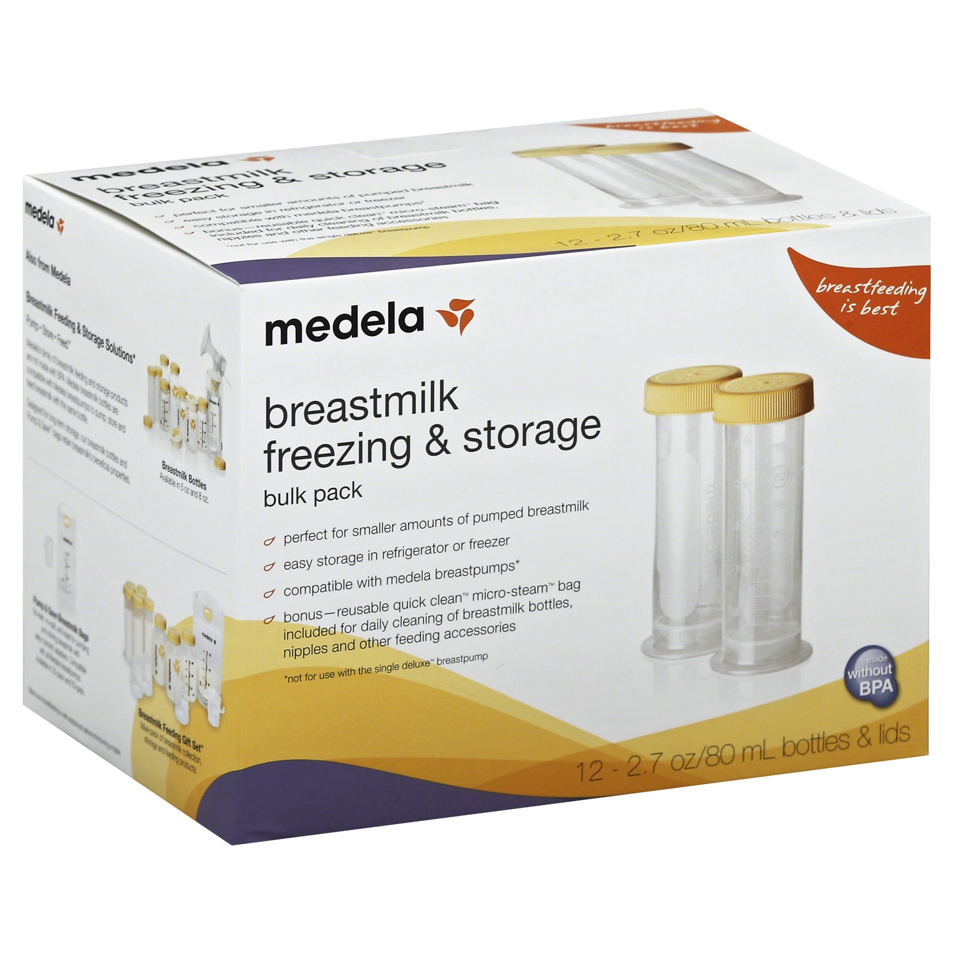 Medela Breast Milk Storage/Freezing Containers 12 ct