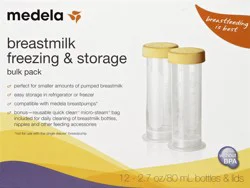 Medela Bottles & Lids - 12 ea