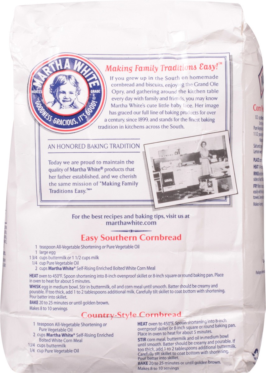 slide 9 of 9, Martha White Self-Rising Corn Meal with Hot Rize 5 lb, 5 lb