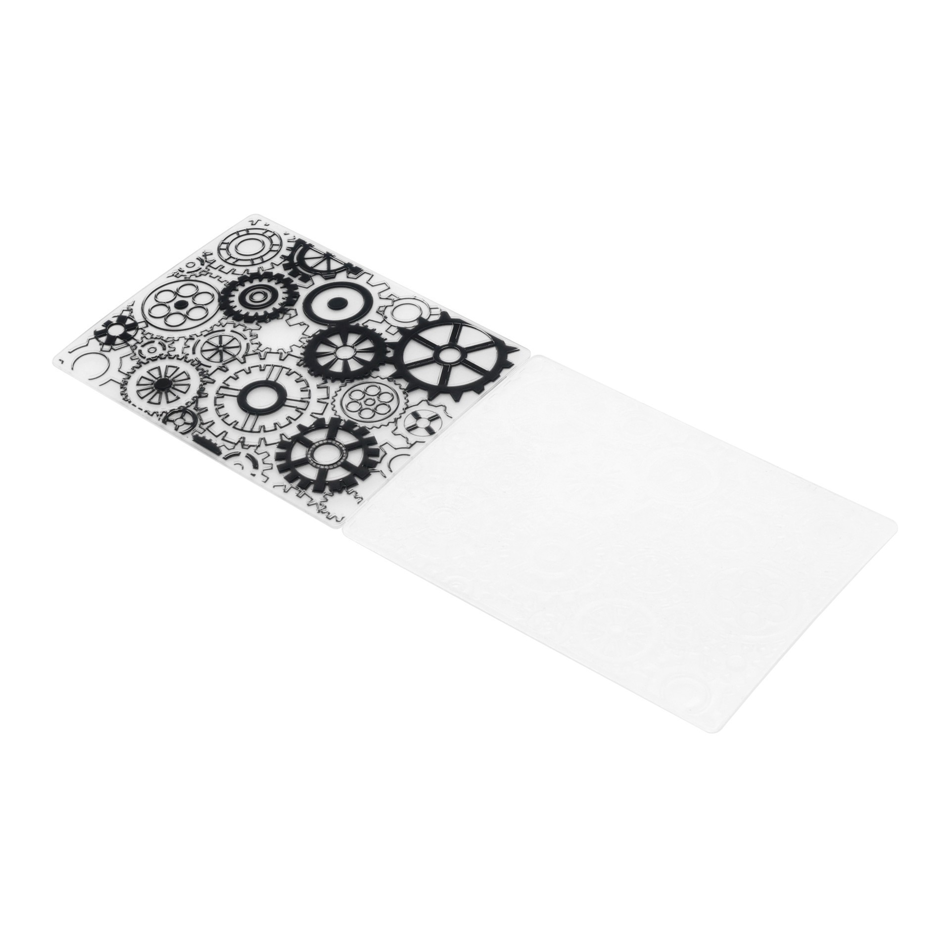 slide 2 of 5, Gears Embossing Folders Set By Recollections, 4.25 in x 5.5 in
