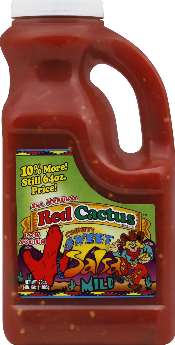 slide 2 of 2, Red Cactus Salsa 70 oz, 70 oz