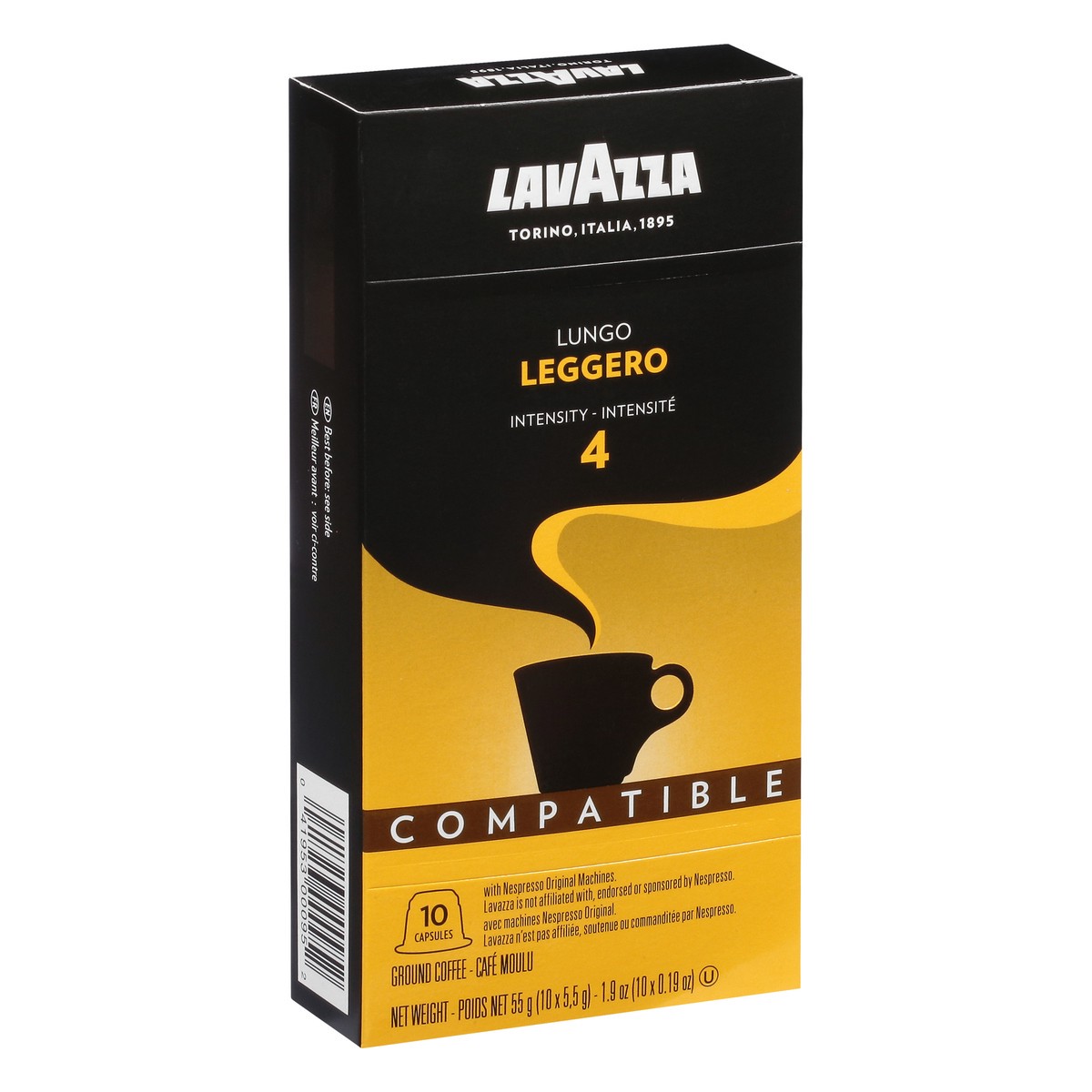 slide 2 of 9, Lavazza Leggero Nespresso Capsules, 10 ct