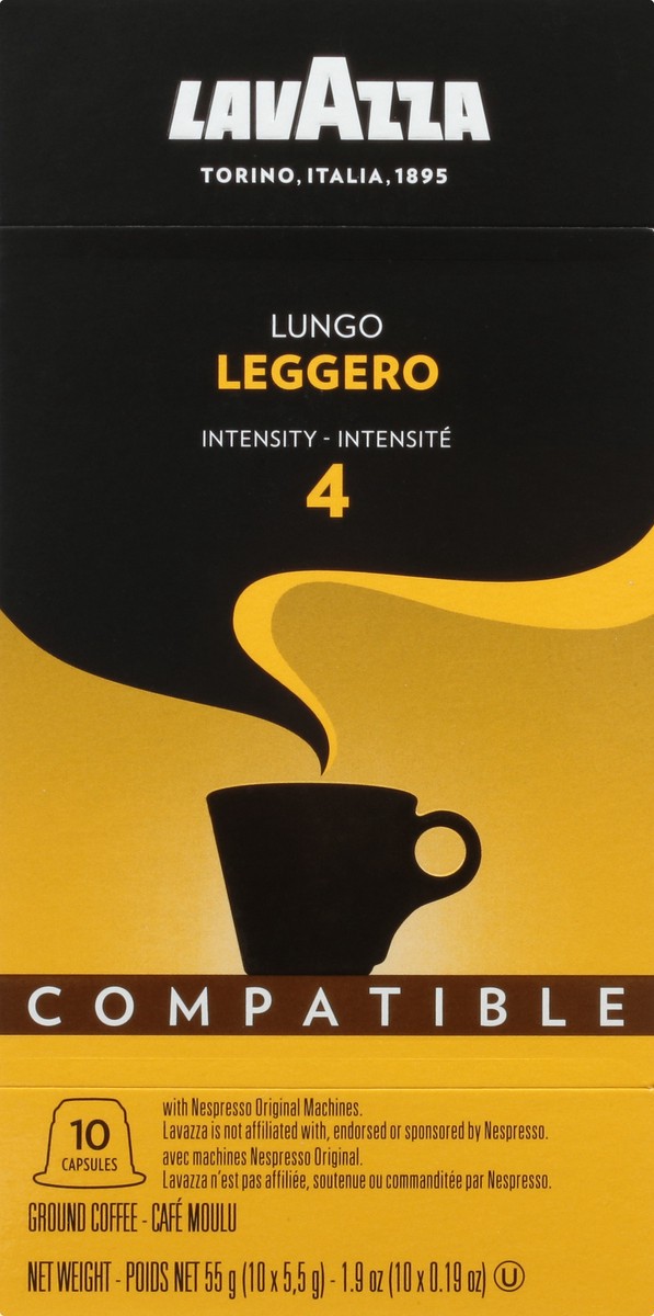 slide 6 of 9, Lavazza Leggero Nespresso Capsules, 10 ct