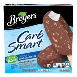 Breyer's Carb Smart Almond Bars Ice Cream 18floz