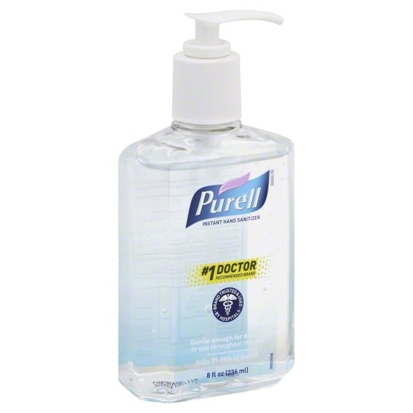 slide 1 of 3, PURELL Hand Sanitizer, Instant, 8 oz