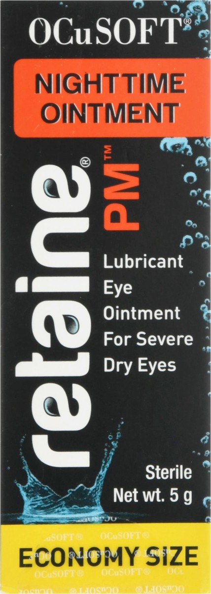 slide 1 of 12, OCuSOFT Retaine PM Economy Size Nighttime Eye Ointment 5 g, 5 gram