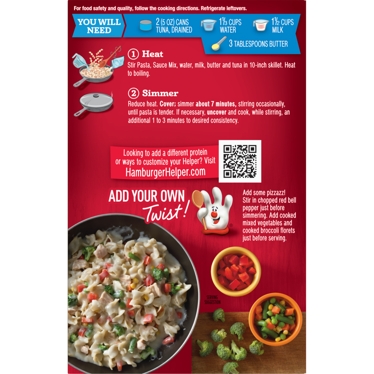 slide 19 of 21, Tuna Helper Tuna Creamy Pasta & Sauce Mix 5.5 oz, 5.5 oz