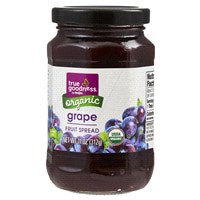 slide 2 of 29, True Goodness Organic Grape Fruit Spread, 11 oz