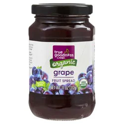 True Goodness Organic Grape Fruit Spread