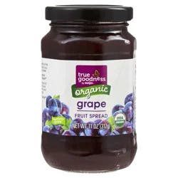 True Goodness Organic Grape Fruit Spread