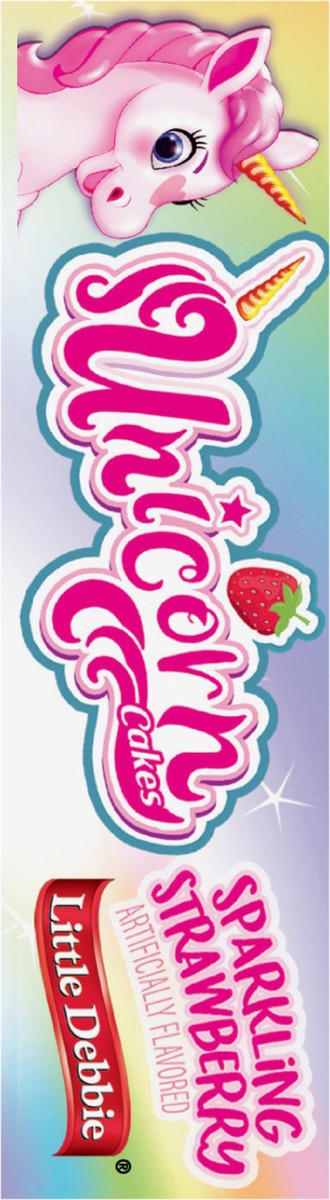slide 2 of 11, Little Debbie Snack Cakes, Little Debbie Family Pack Unicorn Cakes - 8 ct, 8 ct