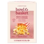 Bowl & Basket Popcorn Extra Butter Movie Theater Style