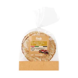 Fresh from Meijer Wheat Pita Pocket, 9 oz.
