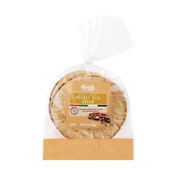 Fresh from Meijer Wheat Pita Pocket, 9 oz.