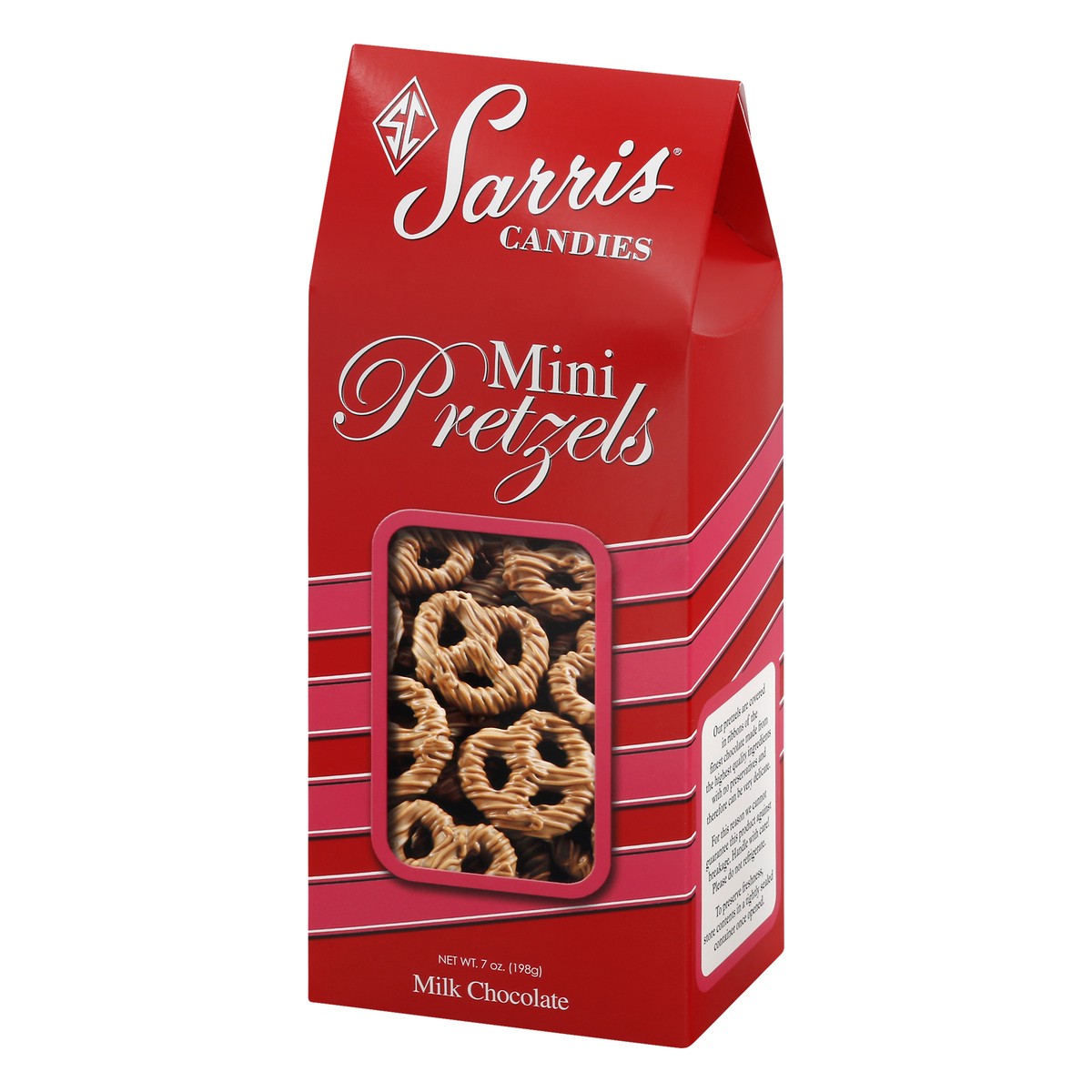 slide 13 of 13, Sarris Candies Milk Chocolate Mini Pretzels, 1 ct