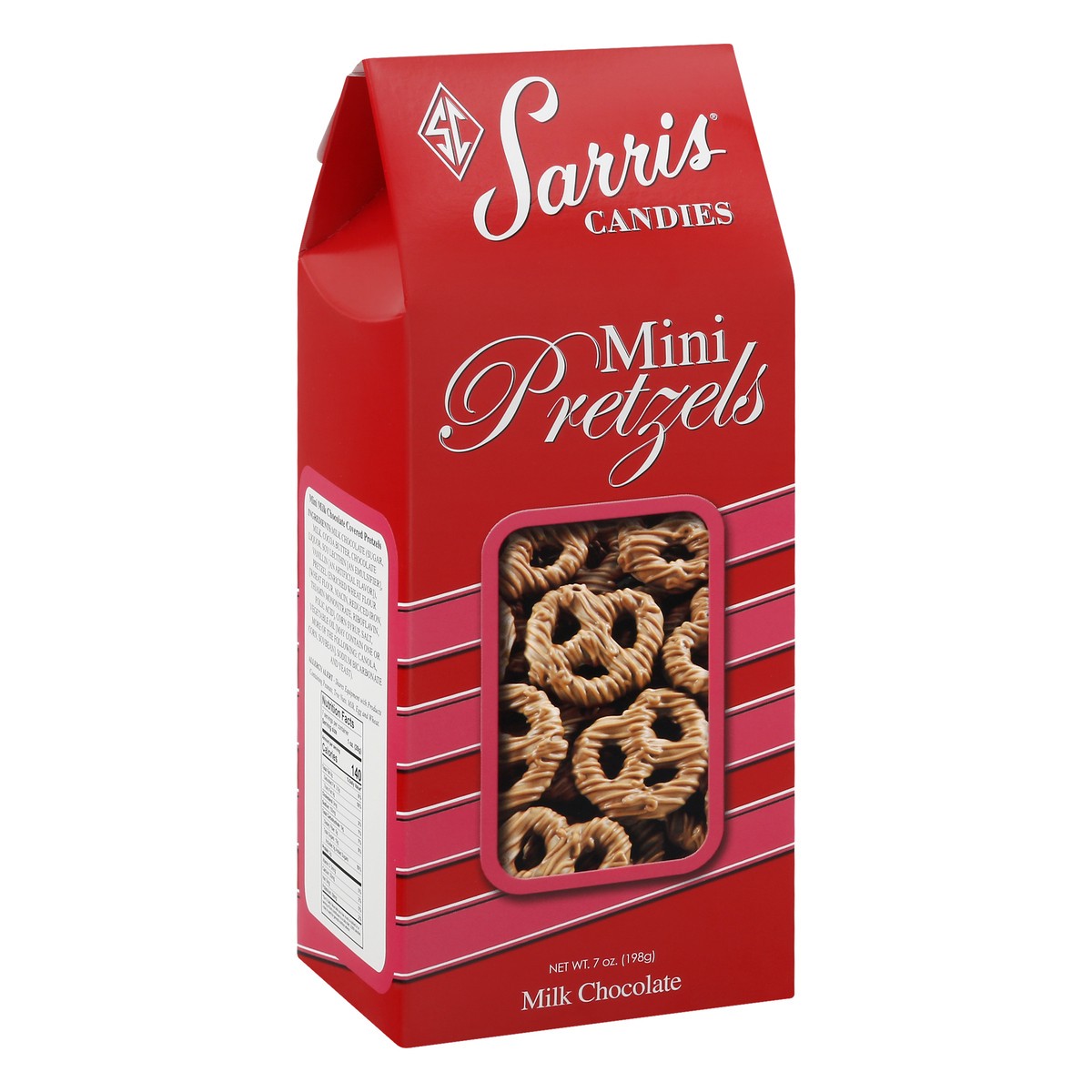 slide 6 of 13, Sarris Candies Milk Chocolate Mini Pretzels, 1 ct