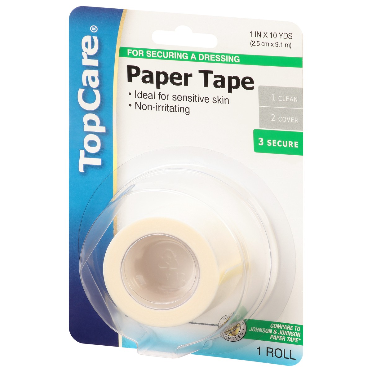 slide 2 of 9, TopCare Paper Tape 1 ea, 1 ct