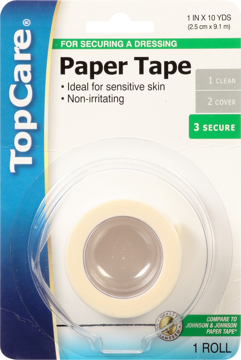 slide 5 of 9, TopCare Paper Tape 1 ea, 1 ct