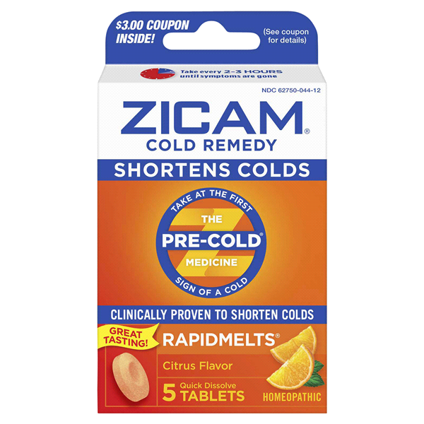 slide 1 of 1, Zicam Cold Remedy 5 ea, 5 ct
