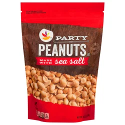 Giant Party Peanuts made with Sea Salt