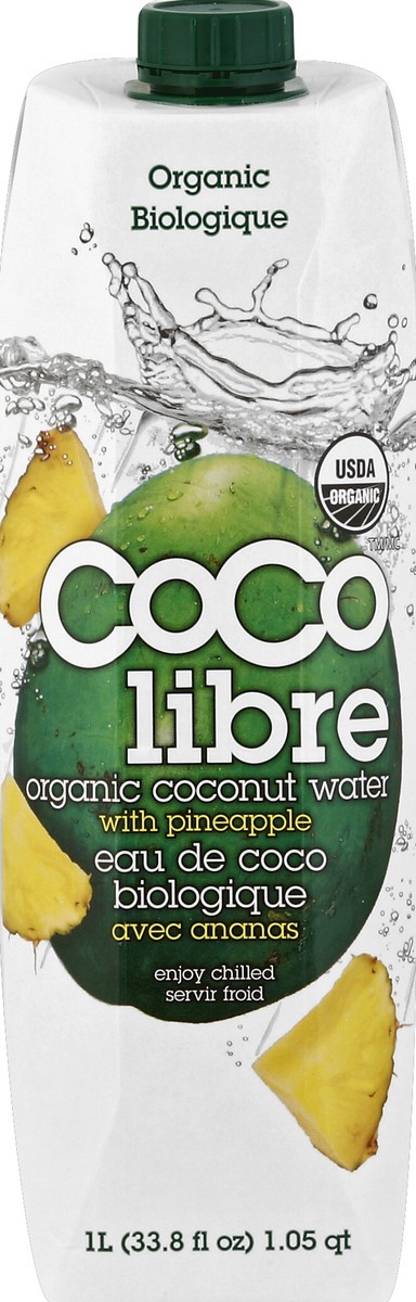 slide 1 of 5, Coco Libre Coconut Water - 33.8 oz, 12 ct; 33.8 fl oz