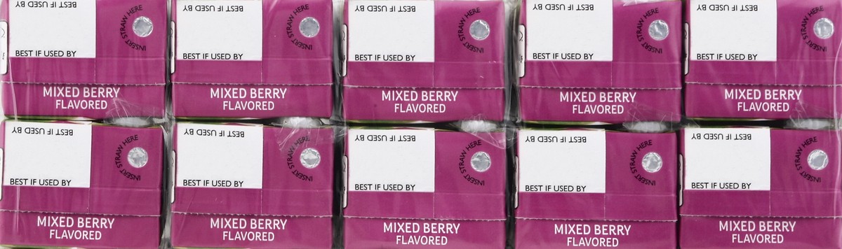 slide 2 of 4, Minute Maid Mixed Berry 100% Juice, 10 ct; 5.98 fl oz