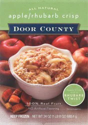 Door County Coffee & Tea Co. Door County Apl/Rhubrb Crisp Pie