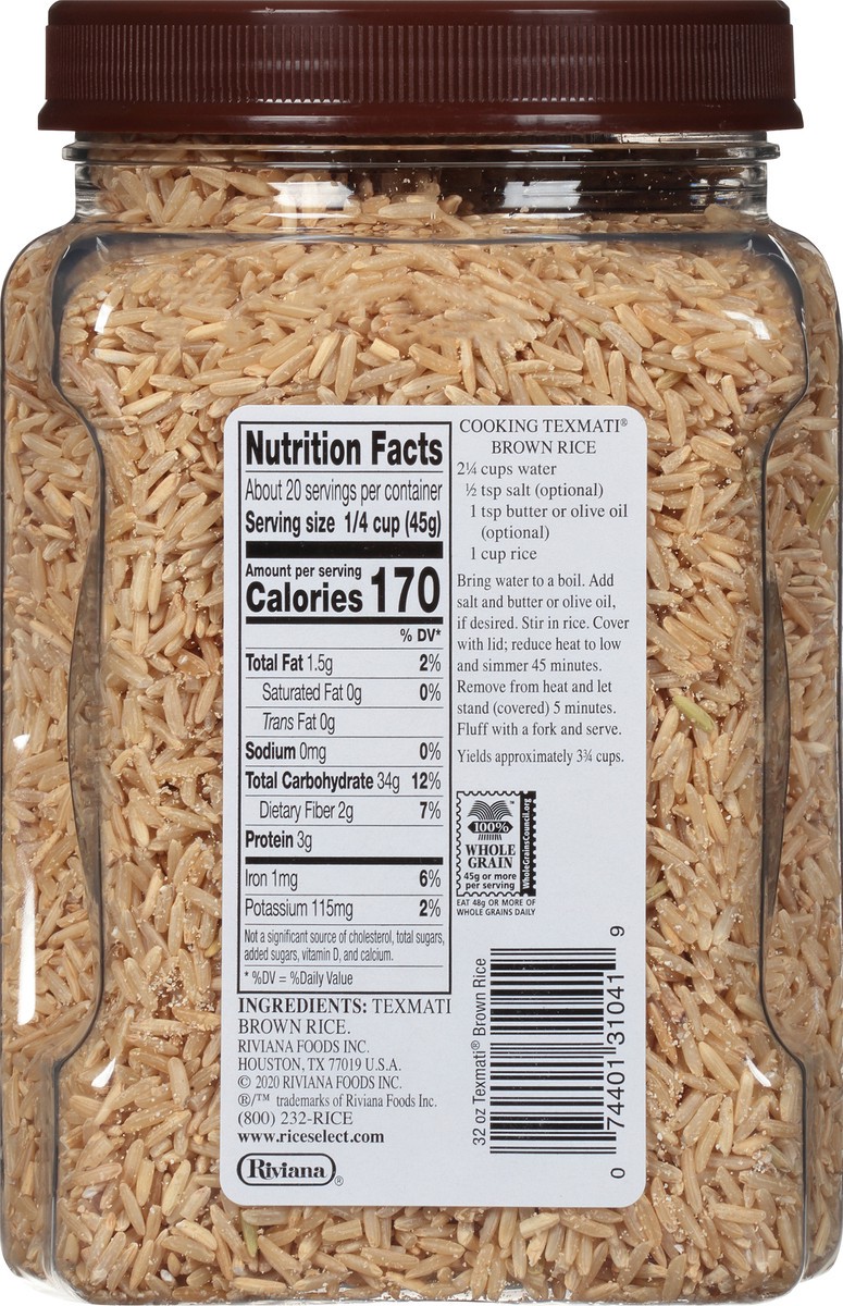 slide 3 of 10, RiceSelect Brown Rice, 32 oz