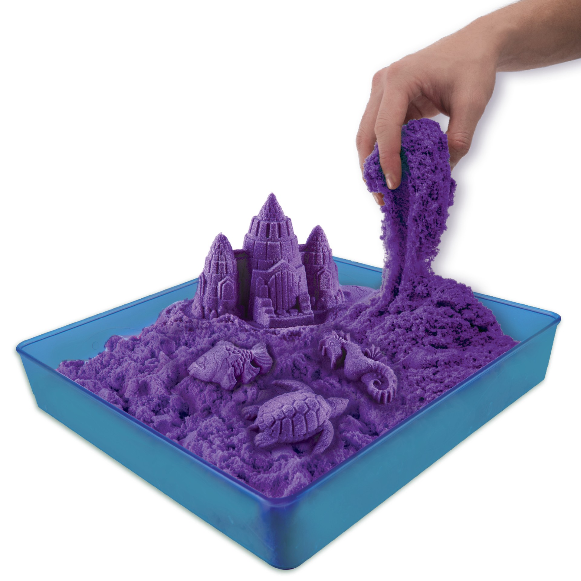 slide 2 of 5, Kinetic Sand KineticSand Box Set - Purple, 1 cnt