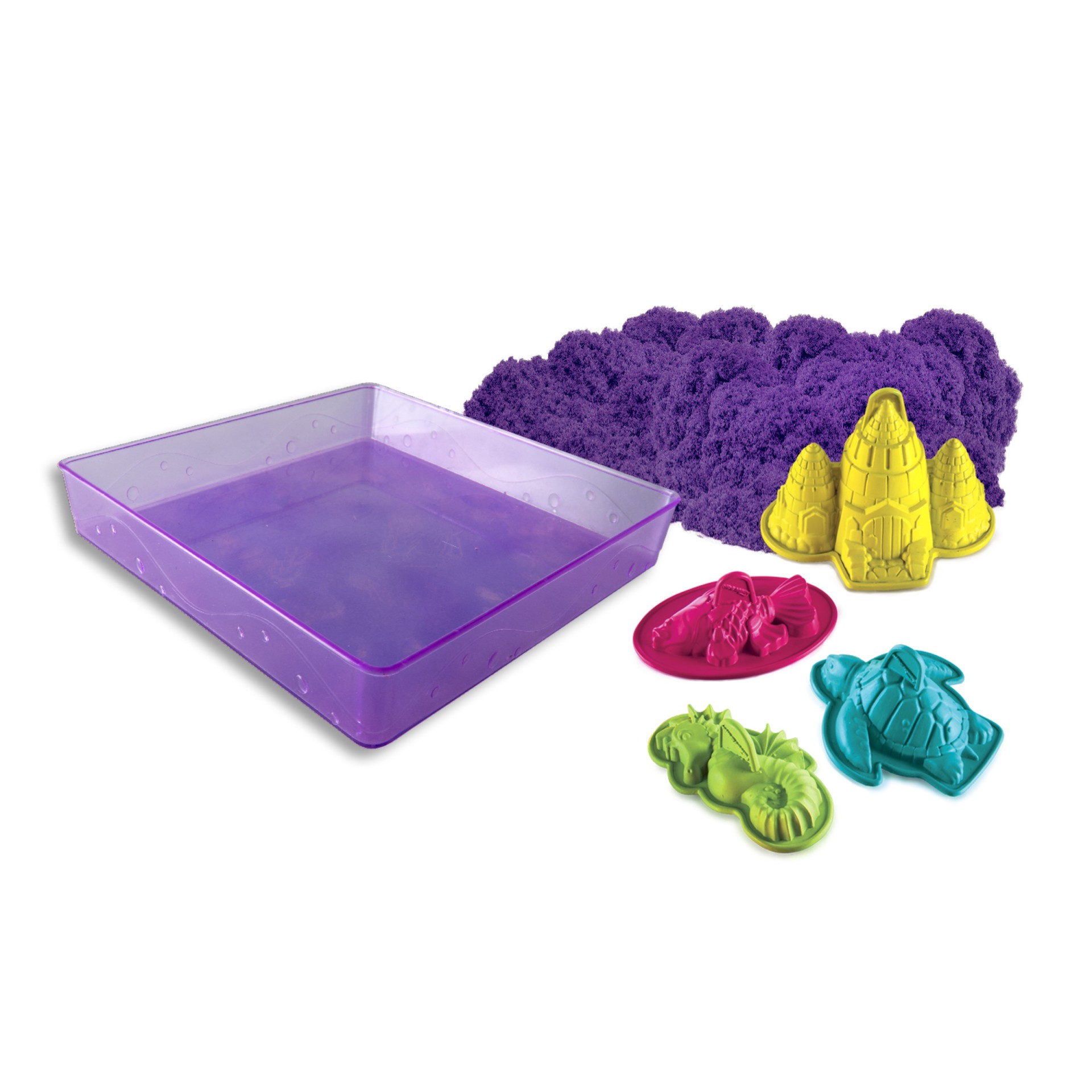 slide 5 of 5, Kinetic Sand KineticSand Box Set - Purple, 1 cnt