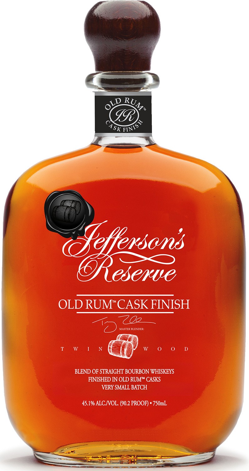 slide 1 of 5, Jeffersons Special Jeffersons Old Rum Cask Bourbon Whiskey 750mL Bottle, 750 ml