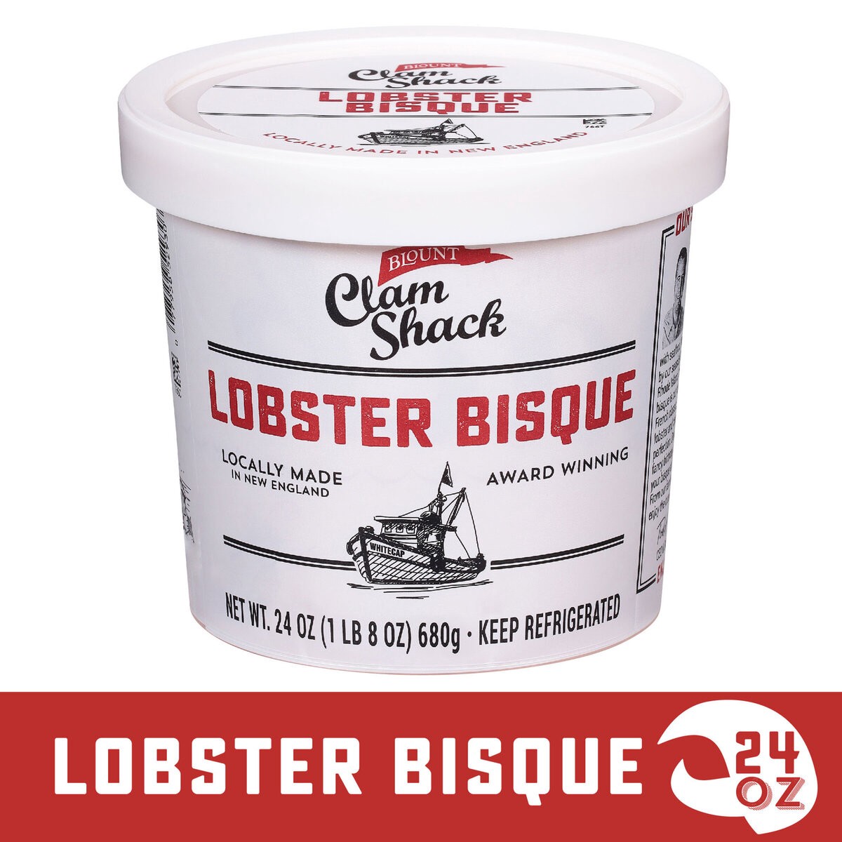 slide 1 of 13, Blount Clam Shack Lobster Bisque, 24 oz, 24 oz