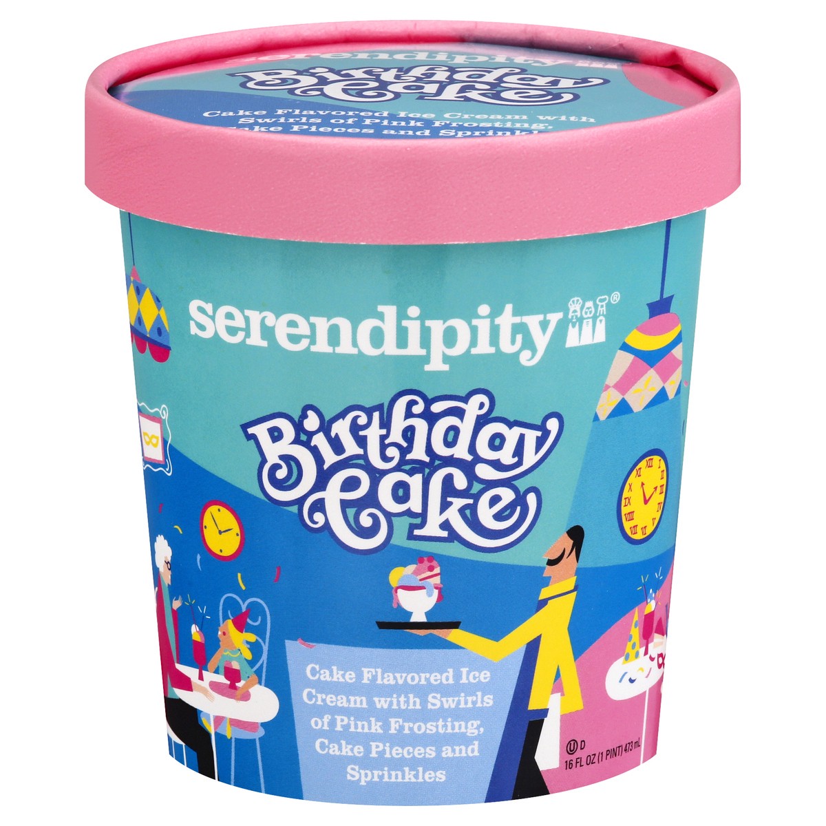 slide 1 of 1, Serendipity Birthday Cake Ice Cream 16 oz, 16 oz