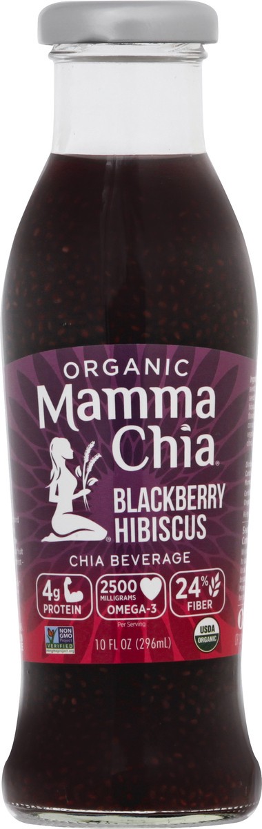 slide 10 of 13, Mamma Chia Organic Blackberry Hibiscus Chia Beverage 10 oz, 10 oz