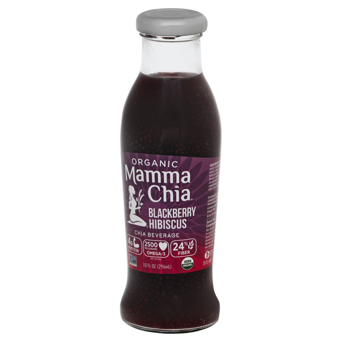 slide 13 of 13, Mamma Chia Organic Blackberry Hibiscus Chia Beverage 10 oz, 10 oz